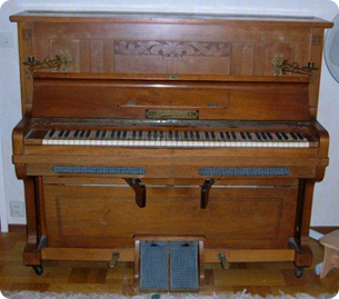 Piano-orgel Gebr. Zimmermann ca 1920.